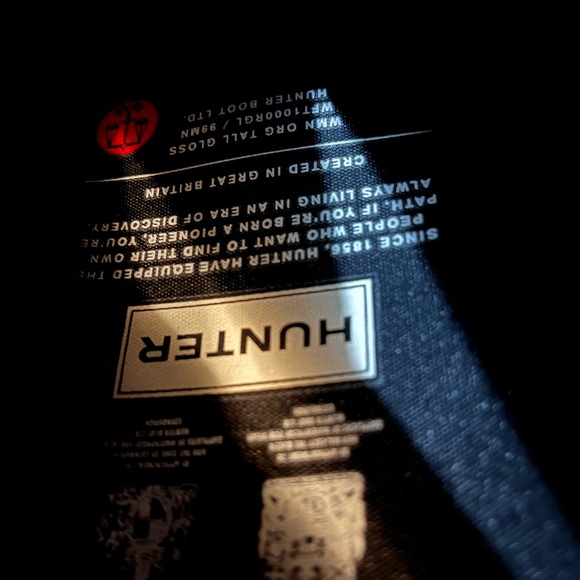 Hunter • Original Tall Gloss Wellington Boots - Picture 4 of 5